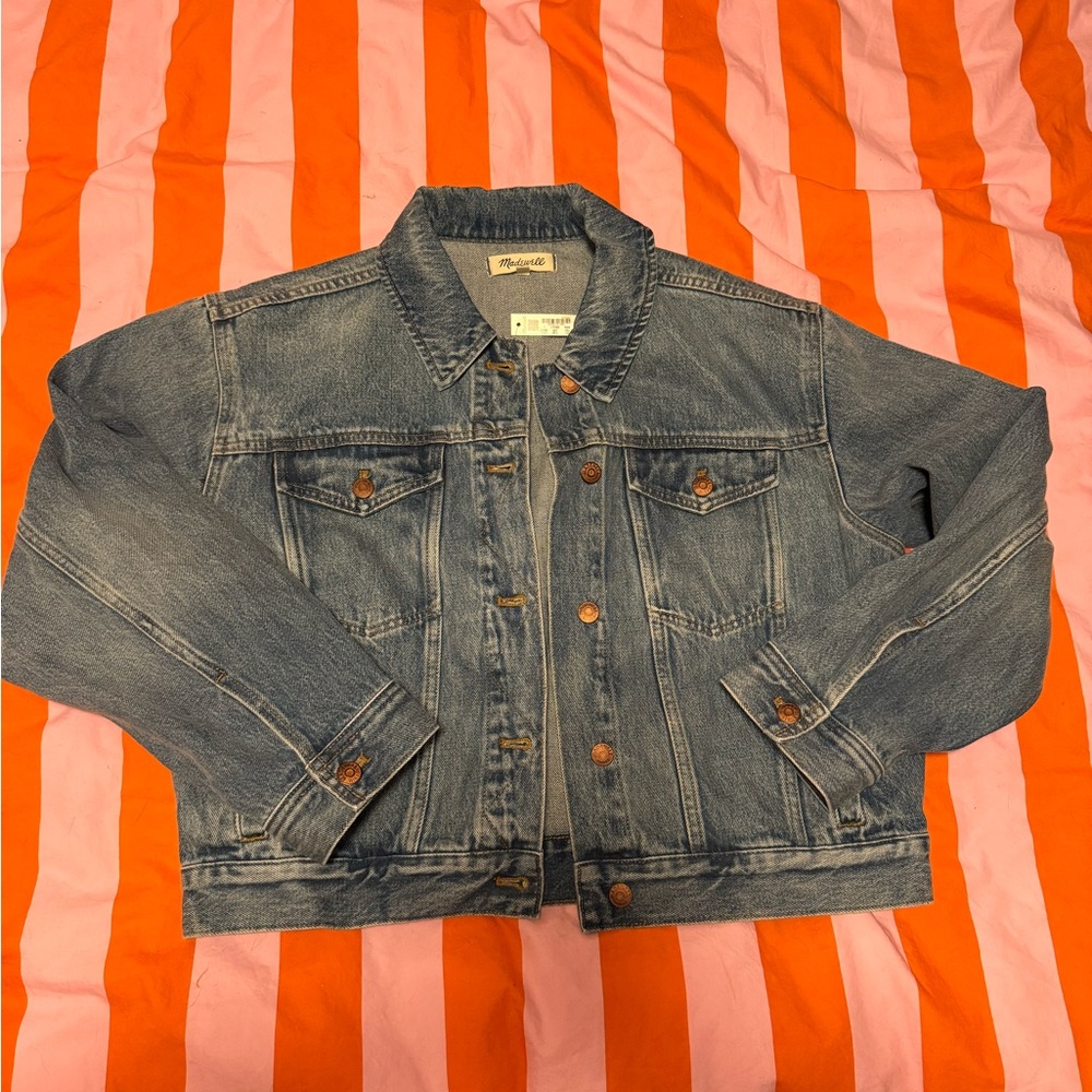 Madewell Jean Jacket Size L NWT
